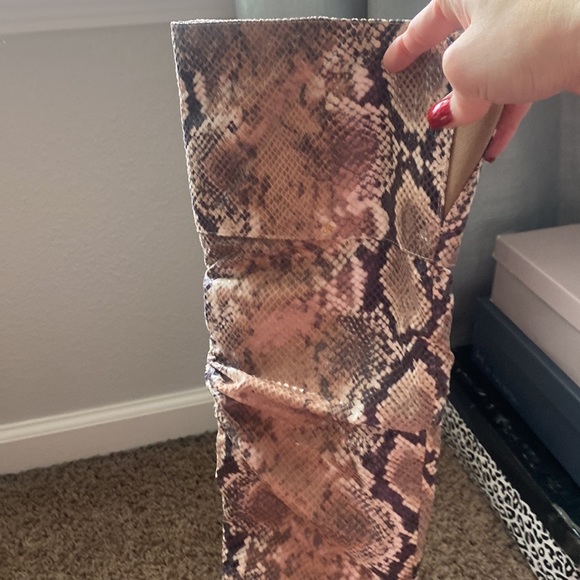 Jessica sent on over the knee snake new with original box women's boots 6.5 - Picture 5 of 5